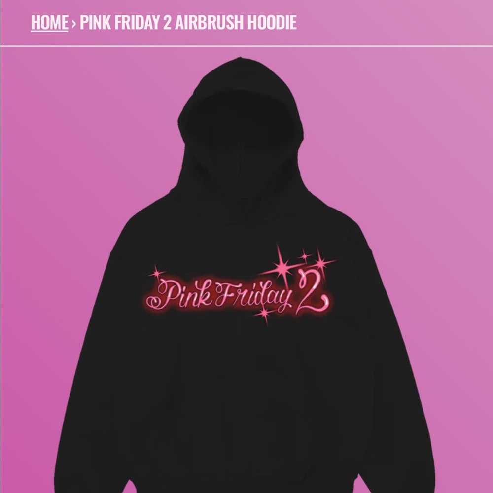 Sold Out Black Nicki Minaj Hoodie